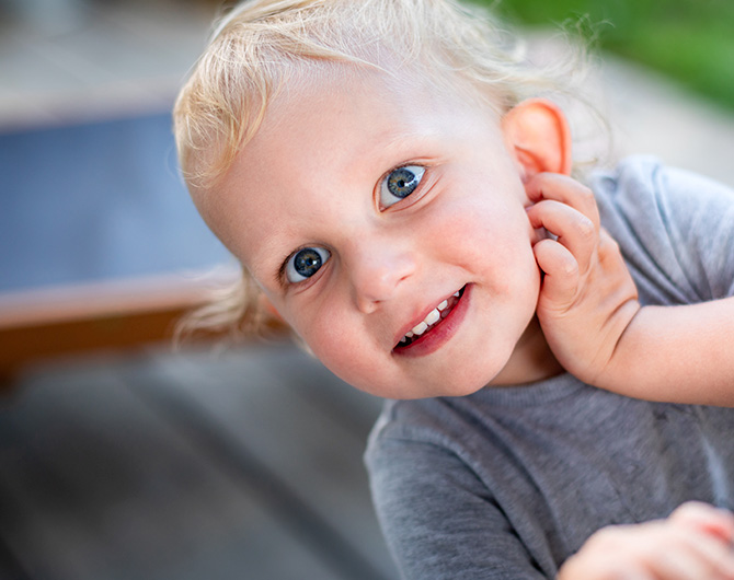 Tubo de ventilação infantil